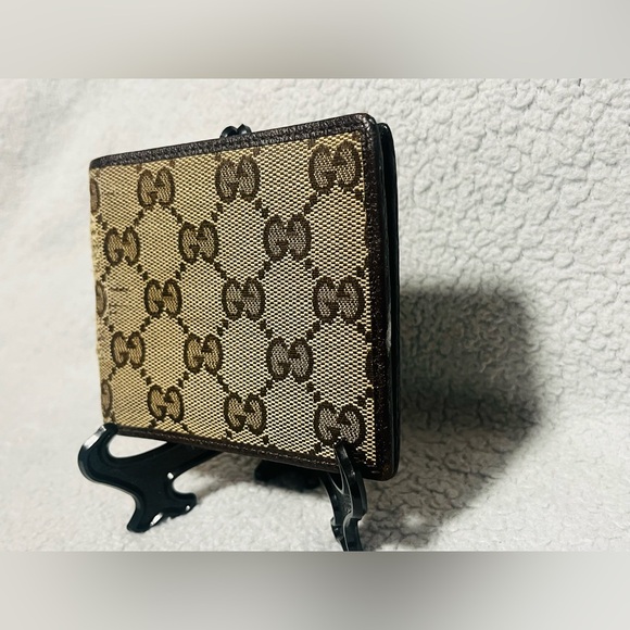 Gucci Canvas Monogram Bifold Wallet - Picture 6 of 12
